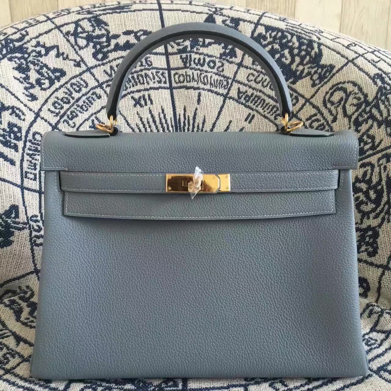 grey hermes kelly