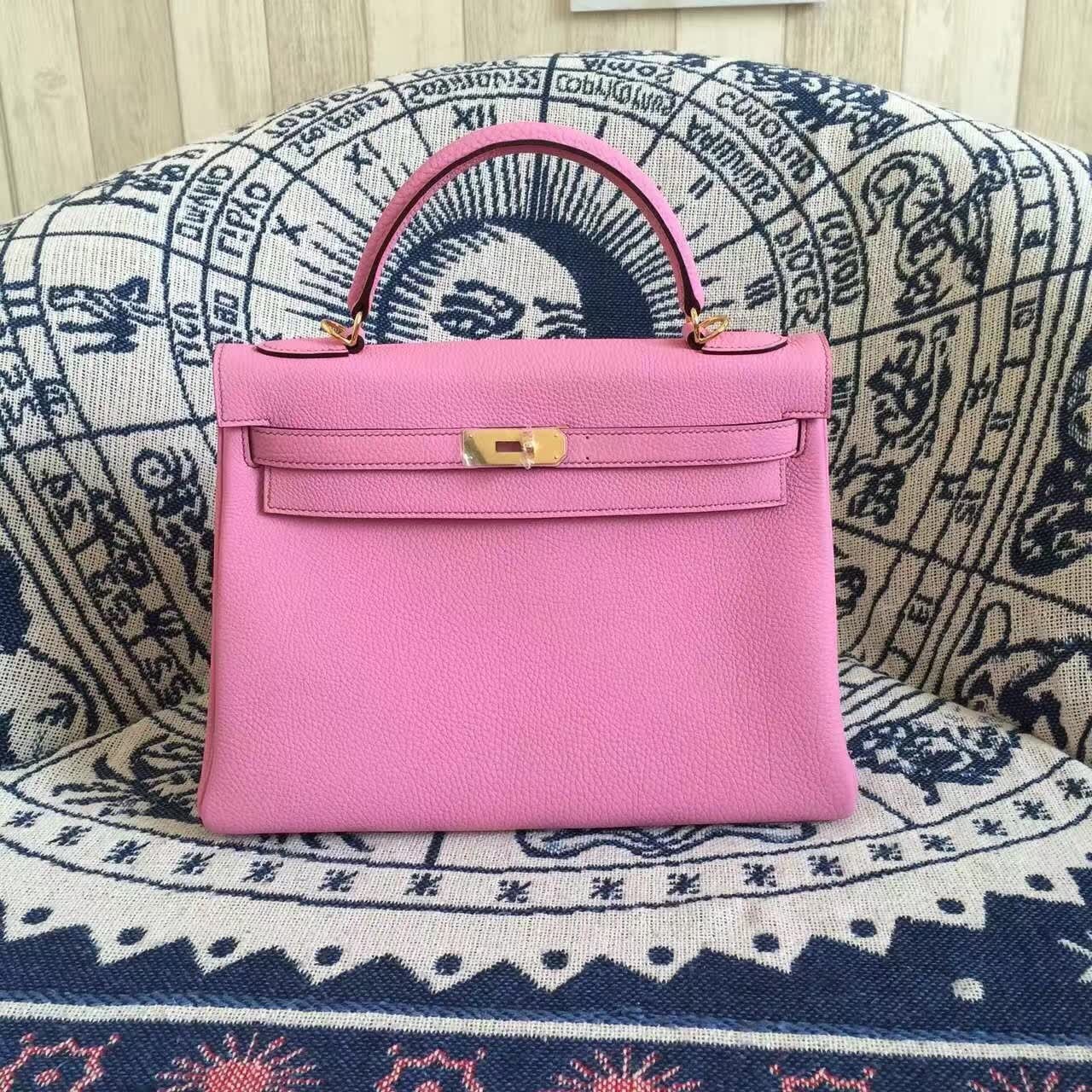 pink kelly bag