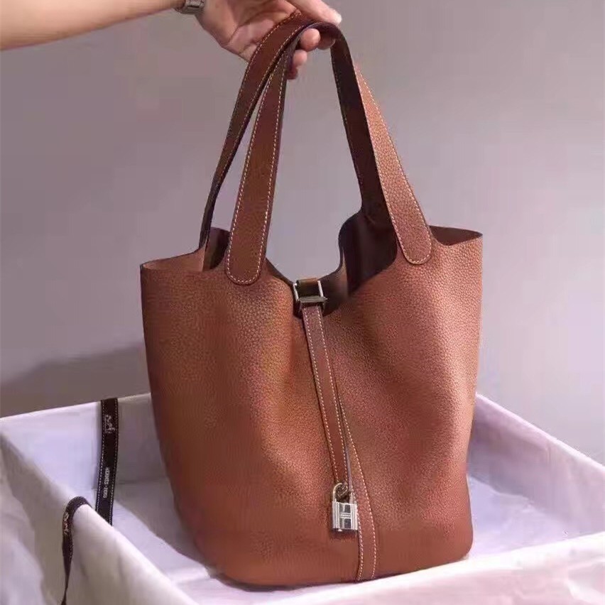 hermes picotin brown