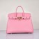 Hermes Birkin 35cm Togo leather Handbags Cherry Pink Golden