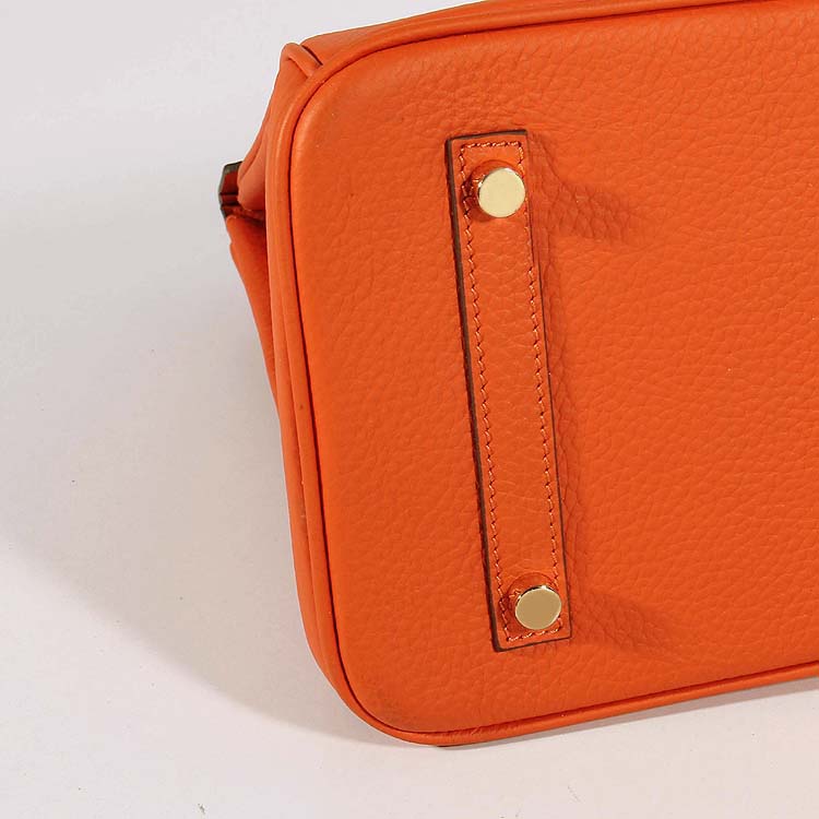 Hermès Togo Birkin 30 Orange Leather Pony-style calfskin ref.798279 - Joli  Closet