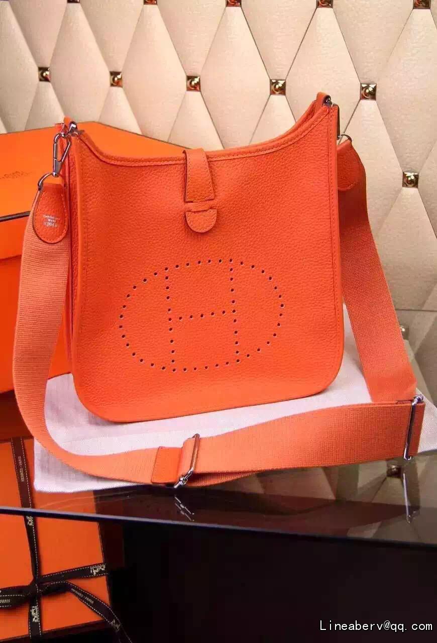 hermes evelyne bag orange