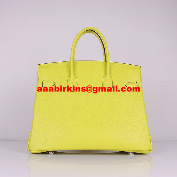 HB52002 Hermes Premium Collection 35cm Birkin Togo Leather-Yellow
