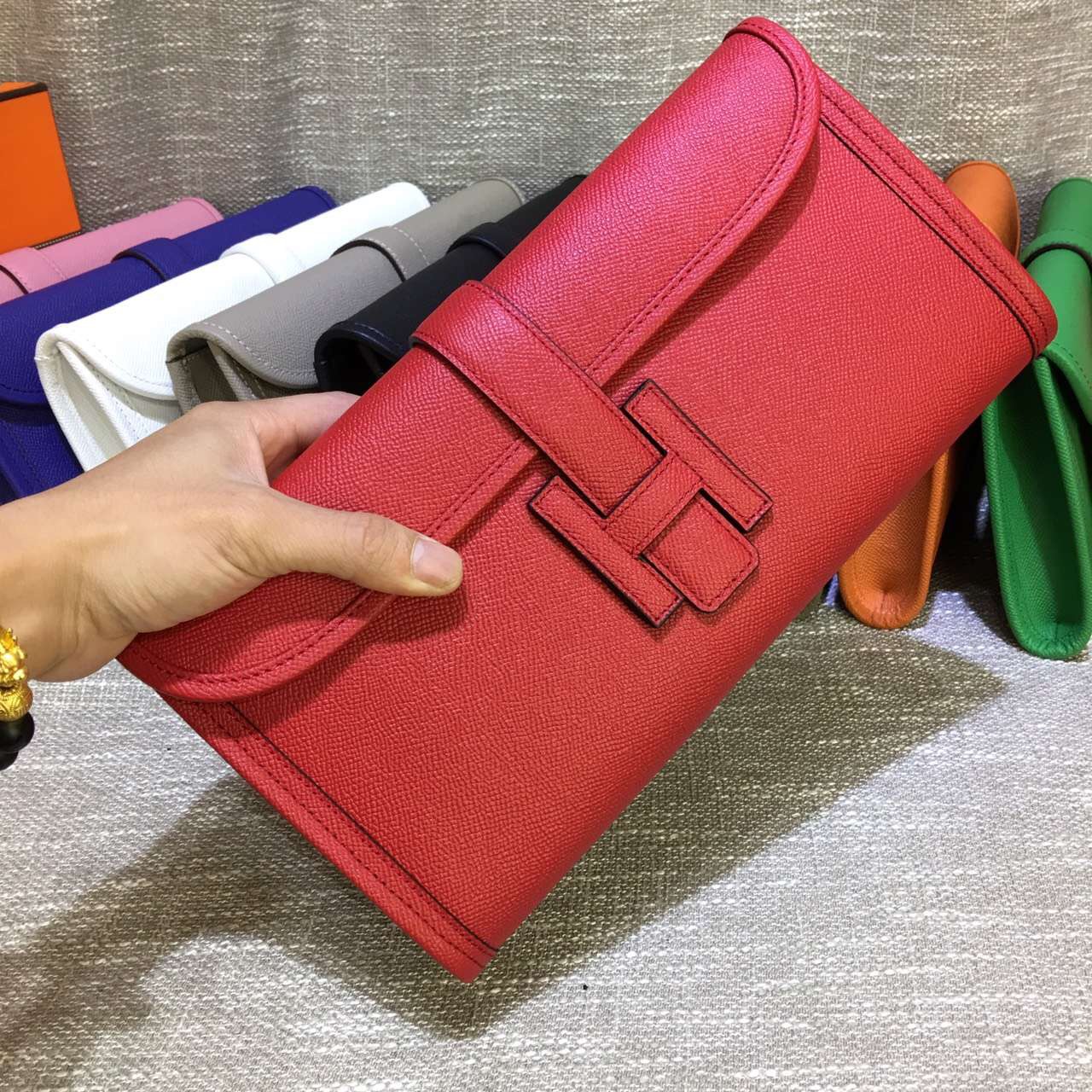 hermes jige clutch price