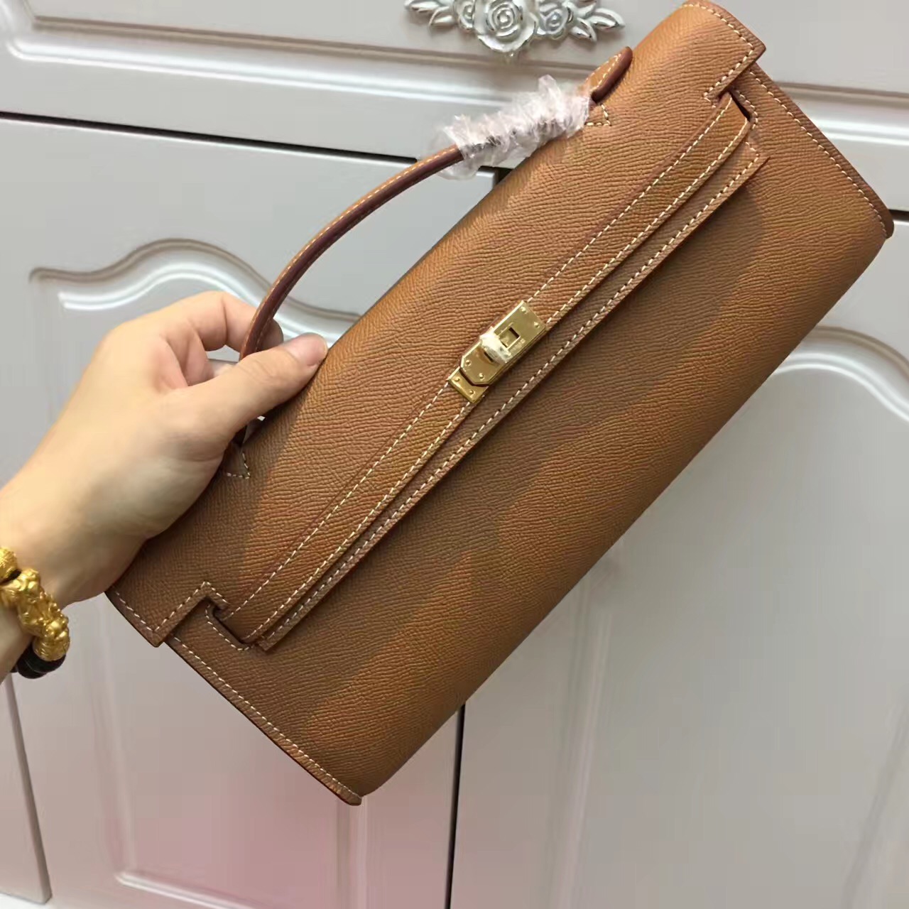 KELLY CUT COPPER 31CM - Bags Of Luxury