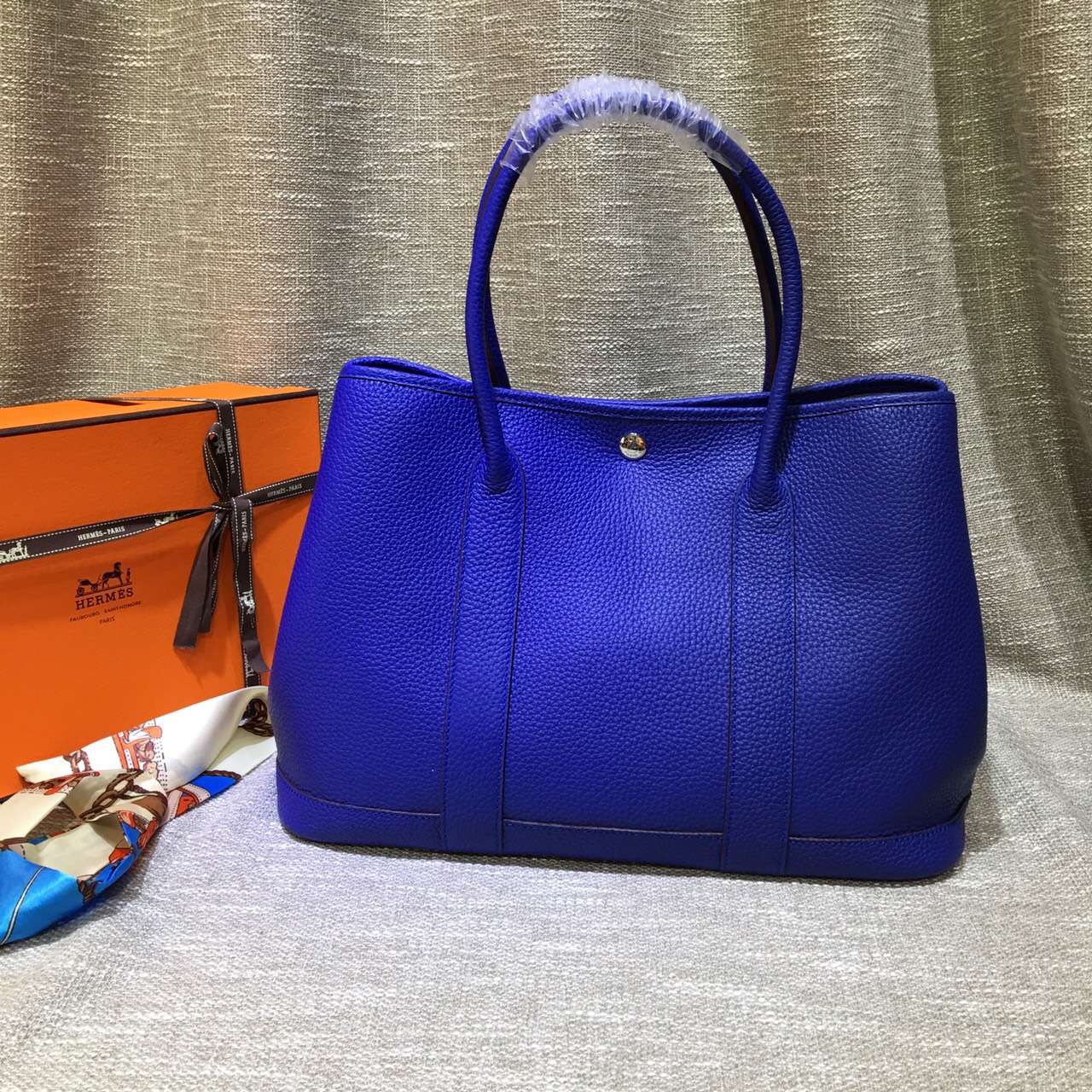 hermes garden party blue